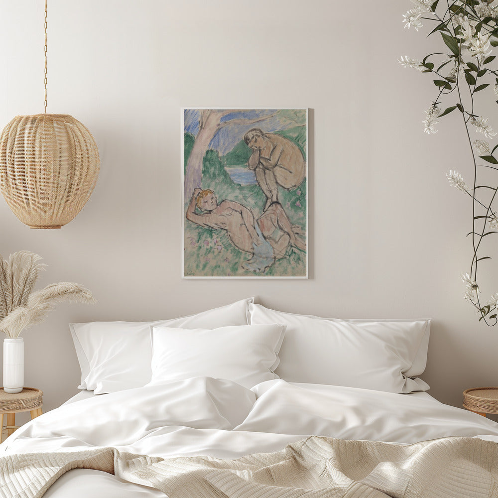 Wall art Baigneurs-2