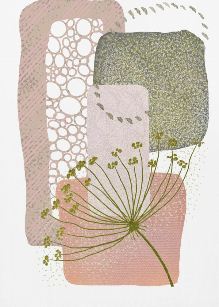 Delicate Pink and Green-2