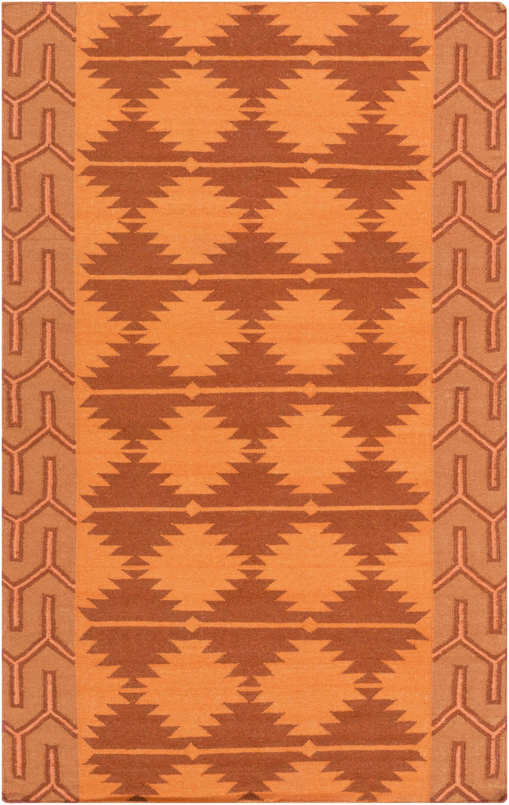 Orange Swissvale Area Carpet Area Rug