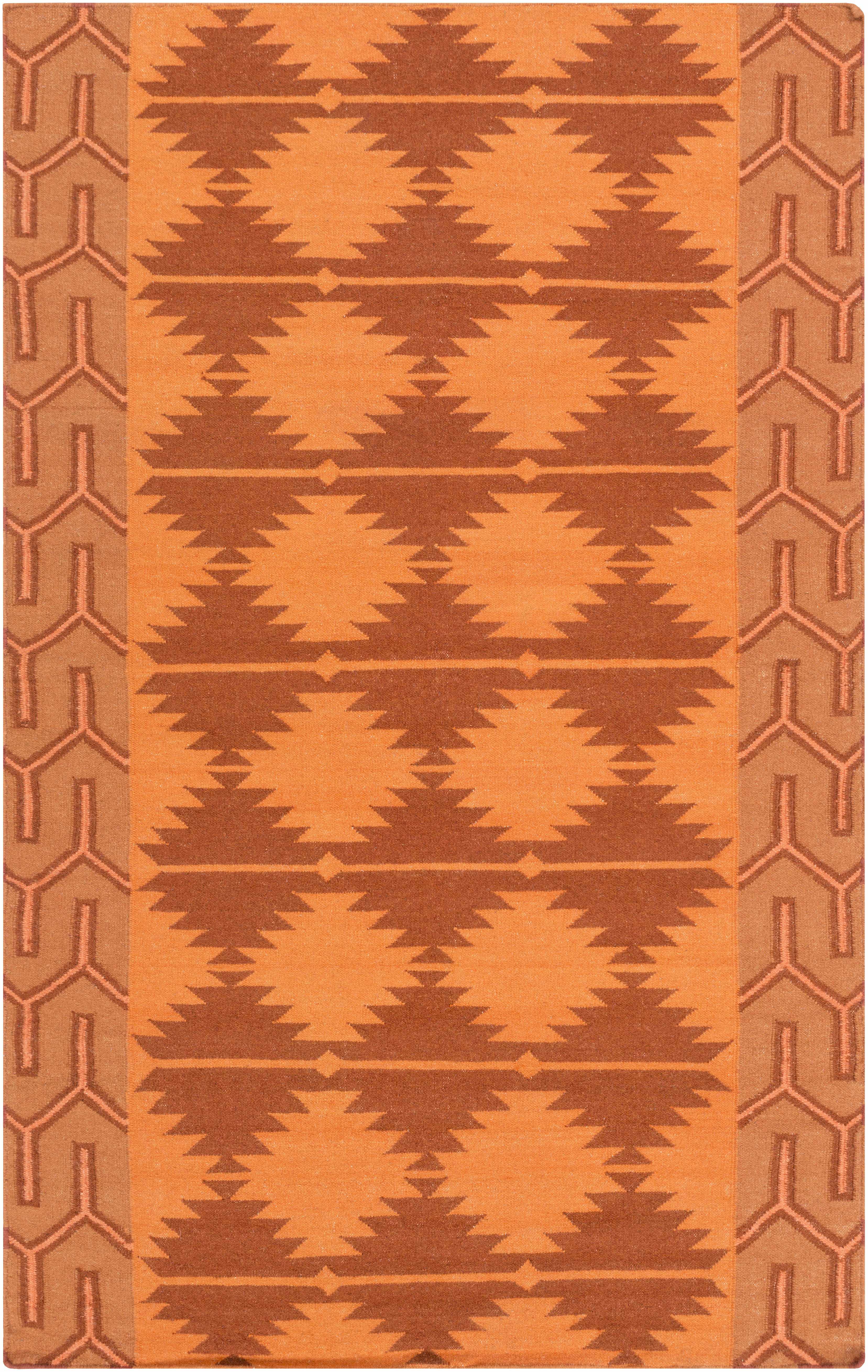 Orange Swissvale Area Carpet Area Rug