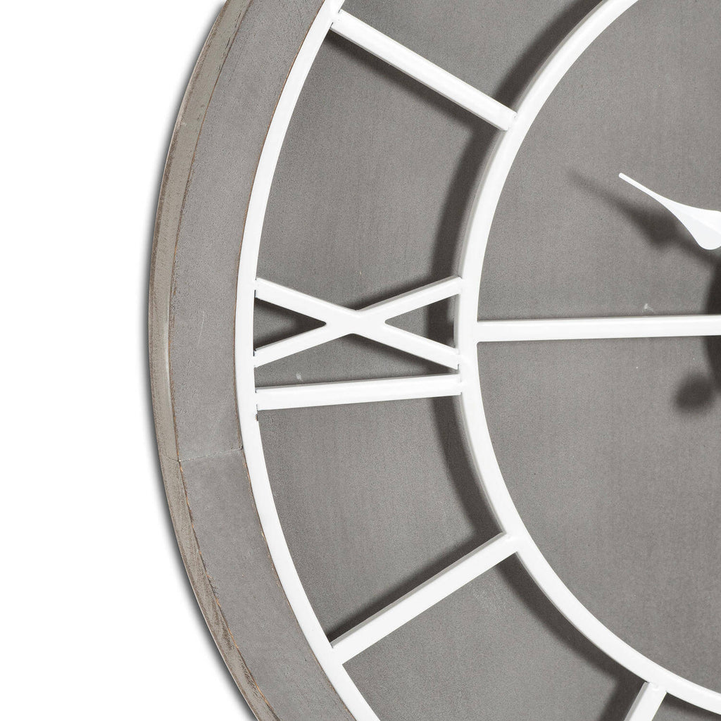Williston Grey Wall Clock 60cm x 60cm-2